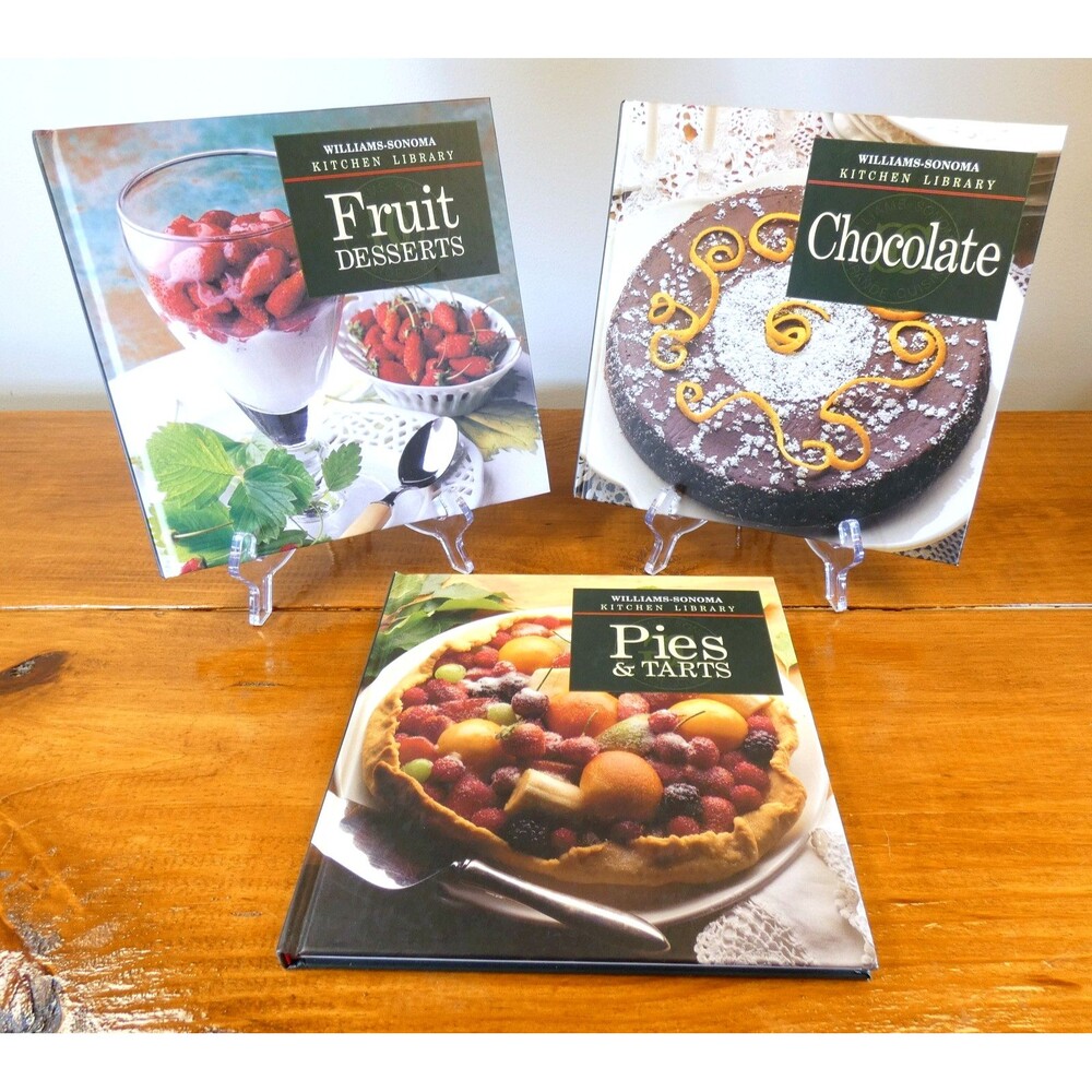 Williams Sonoma Kitchen Library Cookbooks 3 Lot Vintage Hardcover Time Life